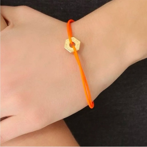 Marc By Marc Jacobs Orange Bracelet with Gold Details - Picture 2 of 5